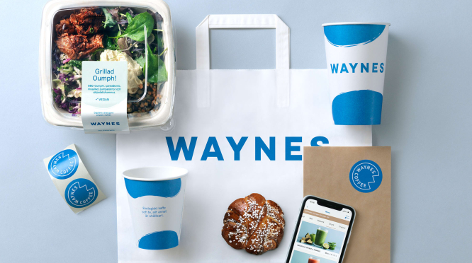 waynes franchise - Waynes Wins Gold In Nordic Brand And Design Competition